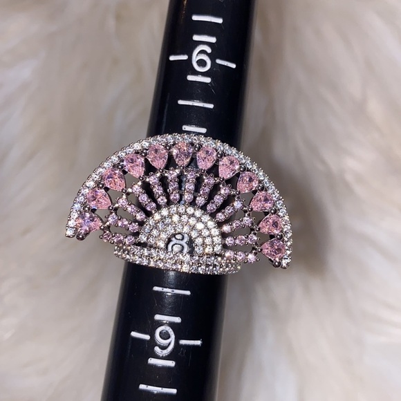 New Peacock Feathers Ring - Picture 6 of 6